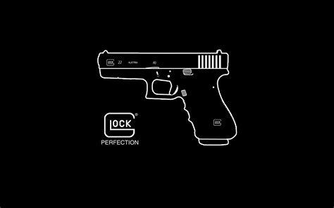 glock symbol background.